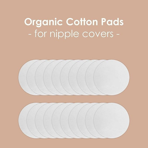 Almohadillas Desechables De Algodón Orgánico Para Pezones 10