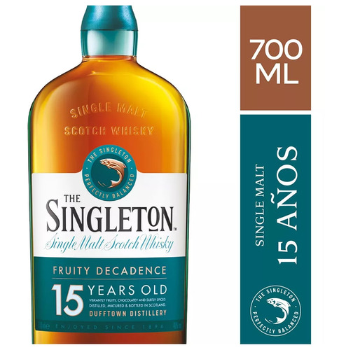Whisky Singleton Single Malt 15 Años 700ml