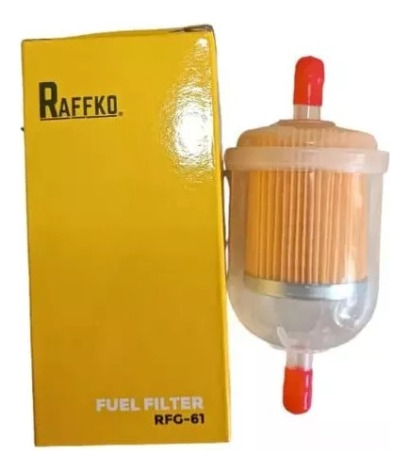 Filtro Gasolina Universal Plástico Raffko 