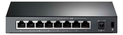 Switch 4 Puertos Poe+ Tp-link Tl-sg1008p 10/100mbps 8 Ptos