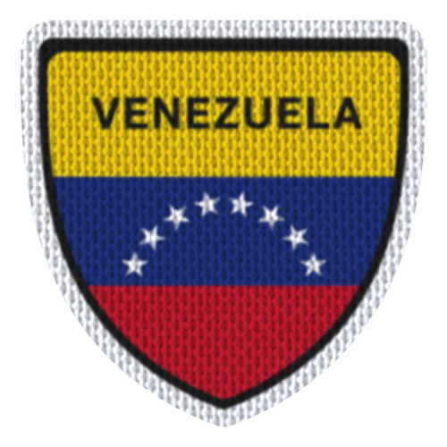 Parche 7,5cm Fshd Emblema Bandera Venezuela Modelo 53 Emblema Bandera Venezuela Modelo 53