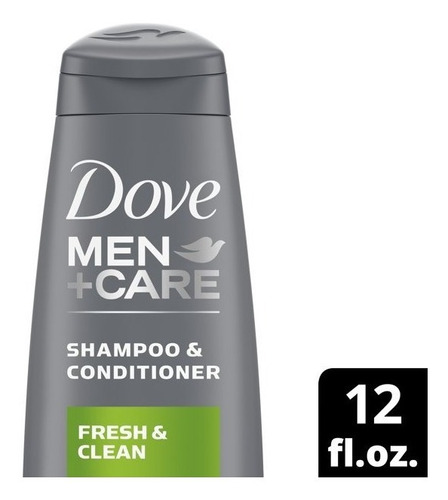 Dove Men+care Abrillanta Y Nutre Shampoo 2en1 355ml.