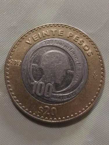  Moneda De 20 Pesos 100 Años Ejercito Mexicano 2013