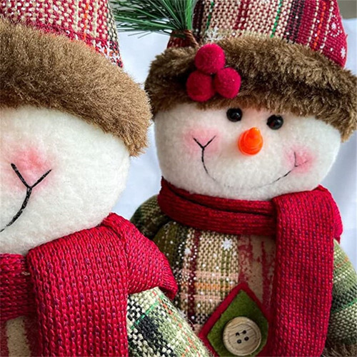 Para 2024 3 Pzs Muñeco Peluche Navideña Reno Papa Noel