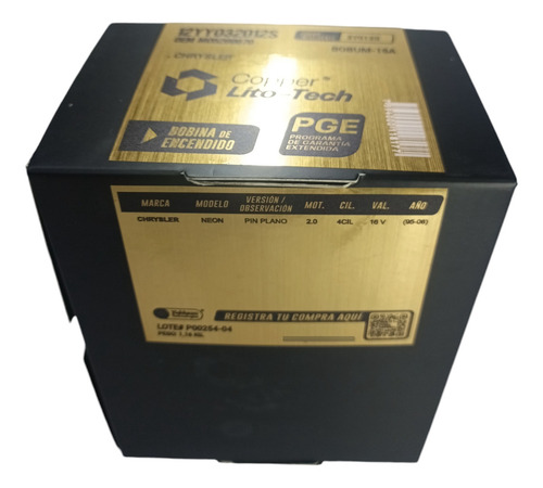 Bobina Encendido Neon 2.0 95-06 Pin Plano -yukkazo Litotech