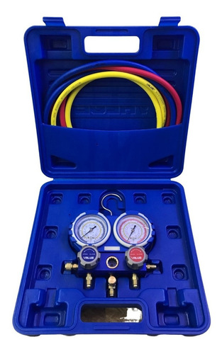 Manifold C/ Juego De Mangueras R600a R290 Value Vmg-2-r600-b