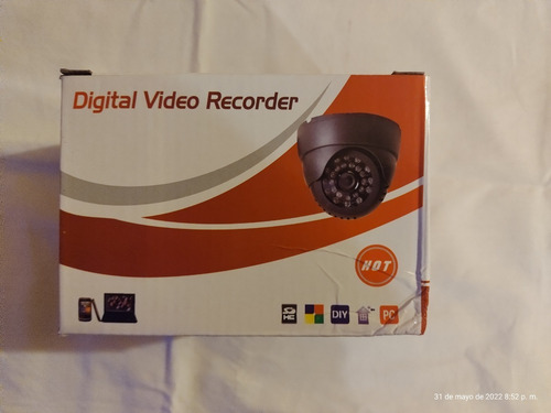 Imagen 3 de 4 de Videocamara Tipo Domo De Seguridad Ir Usb