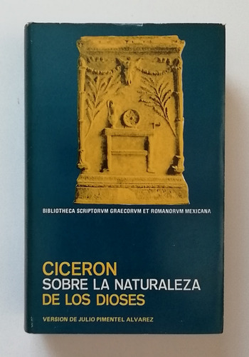 Cicerón Sobre La Naturaleza De Los Dioses 