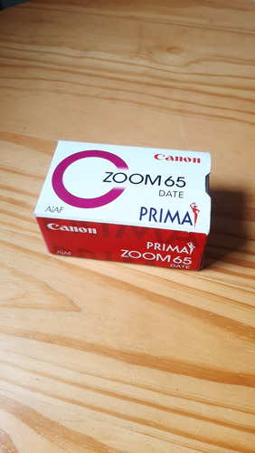 Cámara De Fotos 35mm Automática Canon Prima Zoom 65 En Caja