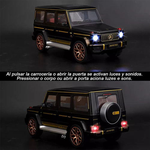 Mercedes Benz Amg G63 G-class Miniatura Metal Coche 1/18