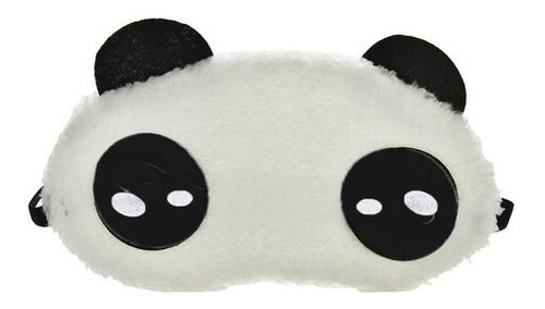 Tapa Olhos Mascara Dormir Descanso Viagem Panda Palpebras