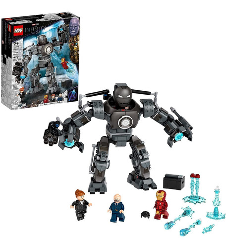 Kit De Construcción Lego Marvel Iron Man: Iron Monger Mayhem