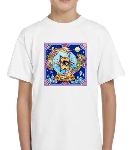 Remera De Niño Bola Magica Adivina Simbolo Astrologia