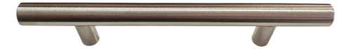 Jaladera De Barra Hueca Para Muebles 6 Pulgadas Plateado