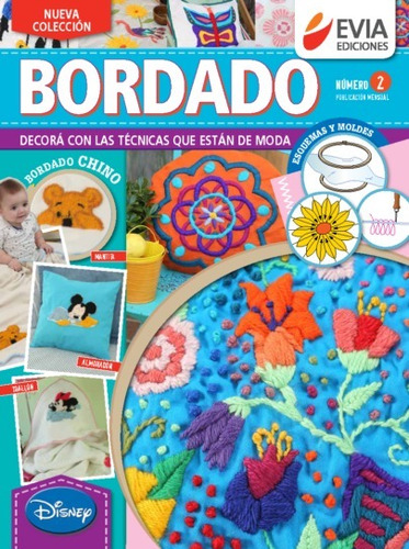 Bordado Diseños Infantiles -delicadas Puntadas -5 Revistas