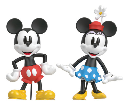 Disney Mattel Mickey Y Minnie De Colección 100 Años (hpb33)