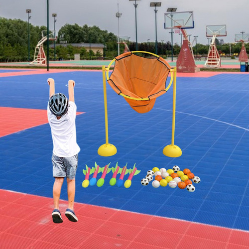 Ball Throwing Hoop Toy,mini Basketball Hoop,birthday Orange
