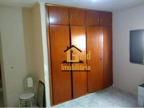 Casa 3 Dormitórios Com 95 M² Para Venda Por R$ 200.000,00/- Alexandre Balbo - Ribeirão Preto Sp - Ca0717