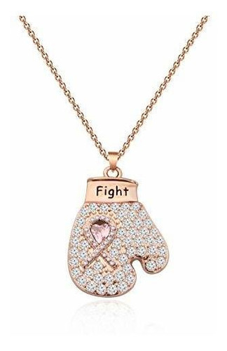 Collar - Breast Cancer Awareness Necklace Breast Cancer Surv