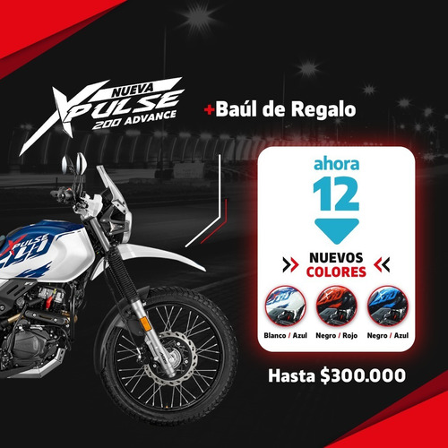 Imagen 3 de 24 de Hero Xpulse 200 Moto Enduro 0km 2023 Uno Motos No 200t