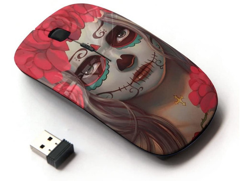 Mouse Koolmouse, Inalambrico/estampe Mujer Pintada