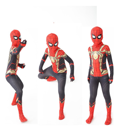 Disfraz Para Niños De Spandex, Zentai, Halloween Spider, 202