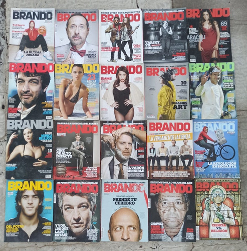 Lote Revistas Brando - 2006/2015 Darin Del Potro Francella