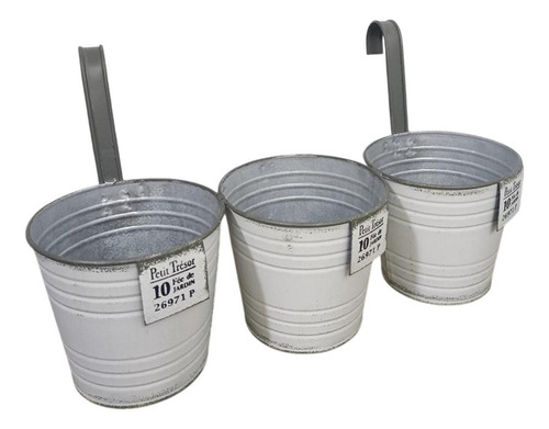 Macetas Colgantes Para Flores, Cesta De Hierro Para Regalo,