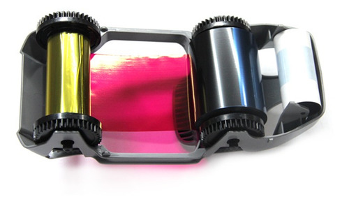 Imagem 5 de 6 de Ribbon Zebra Colorido Ymcko 800300-350 Para Zc100 E Zc300