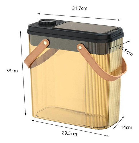 Cubo De Filtro De Residuos De Té, Cubo De Aguas Residuales