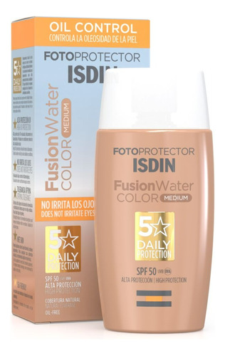 Isdin Fotoprotector Facial Fusion Water Color Spf 50, 50 Ml