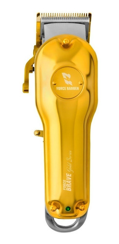 Imagem 1 de 3 de Cortador de cabelo MQ Hair Gold Series Force Brave gold 110V/220V
