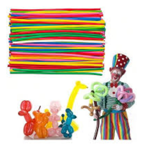 Globos De Fiesta Espiral Batucadas 200 Pcs Colores Surtidos