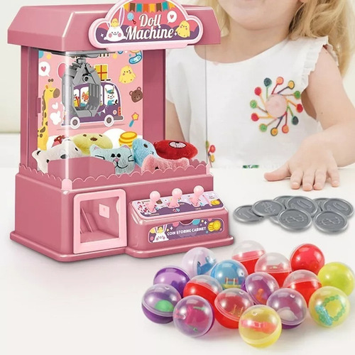 Mini Máquina De Juego De Pelotas Con Garra Que Atrapa