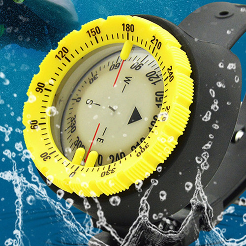 Brújula De Buceo Profesional Impermeable Dig De 50 M (gy)