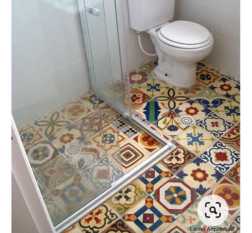 Piso Calcáreo Mix De Dibujos M2