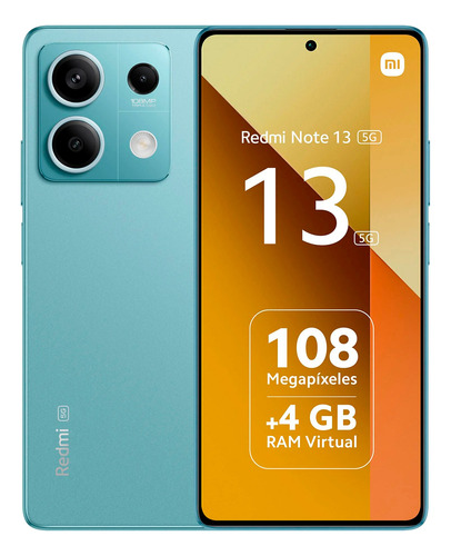 Xiaomi Redmi Note 13 5G Dual SIM 256 GB verde claro 8 GB RAM