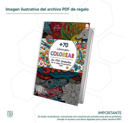 Set De Marcadores Fibrones Touch X120 + Pdf Para Pintar