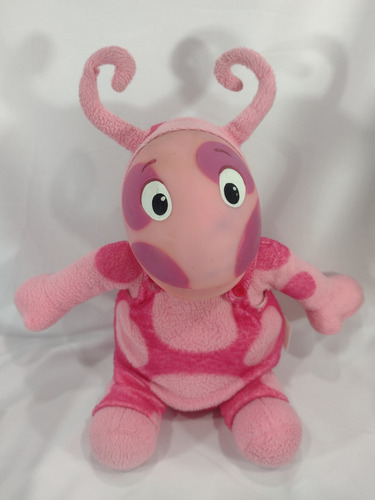Pelúcia Uniqua Backyardigans Multibrink 30cm Nickelodeon (Usado)