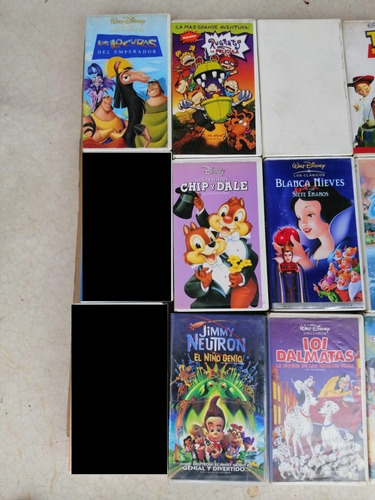 Paquete Vhs Clásicos Disney, Nickelodeon (Usado)