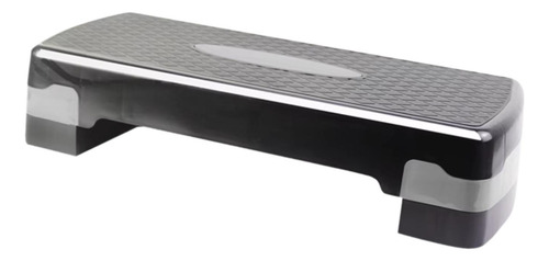 De Ejercicios Para Hombres Y Mujeres, Step 68cm Negro Y Gris