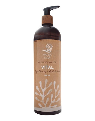 Marina Vital Acondicionador Aceite De Oliva 500 Ml