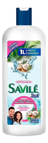 Shampoo Savilé Control Caspa Con Coco Y Romero 1l