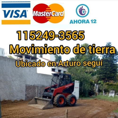 Imagen 3 de 5 de Zanjadora Alquiler Pilotines Y Pilotes Minipalas Bobcat