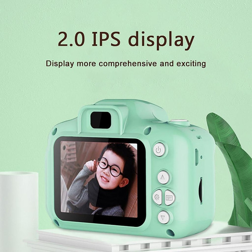 Imagen 4 de 4 de Cámara Digital Para Niños 2.0 Lcd Mini Cámara Hd 1080p