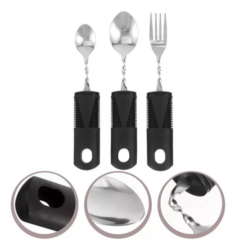 Cubertería Y Planchas Plegables Parkinsons, 3 Piezas