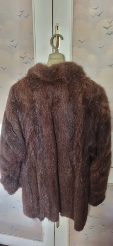 Tapado De Piel Natural. Impecable (Usado)