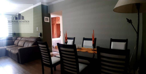 Imagem 1 de 16 de Apartamento À Venda Em Moema, Edifício Rouxinol, Mobiliado, 2 Dormitórios, Sala Para 2 Ambientes, 2 Banheiros, 1 Vaga, 85 M², São Paulo. - Ap1148
