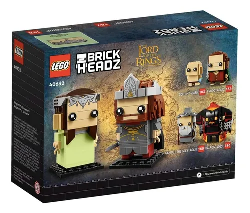 Lego 40632 Brickheadz Aragorn Y Arwen