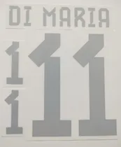 Comprar Estampado 11 Di Maria Argentina Qatar 2022 Altern-utilería  